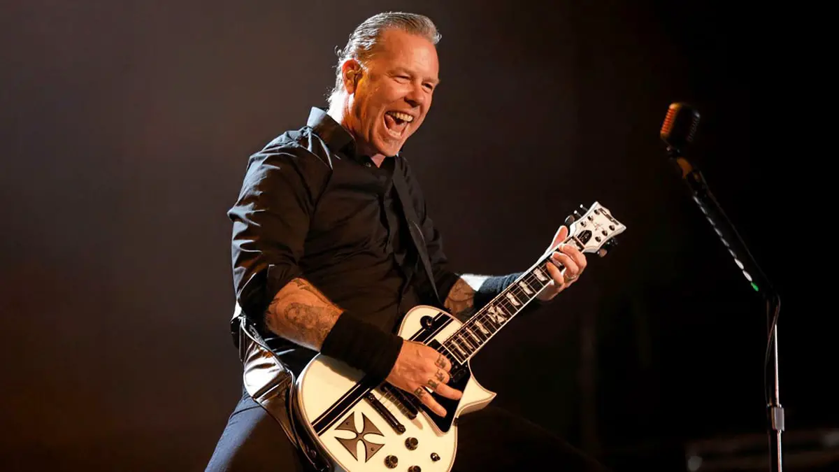 James Hetfield de Metallica: estas son sus 10 canciones favoritas de todos los tiempos