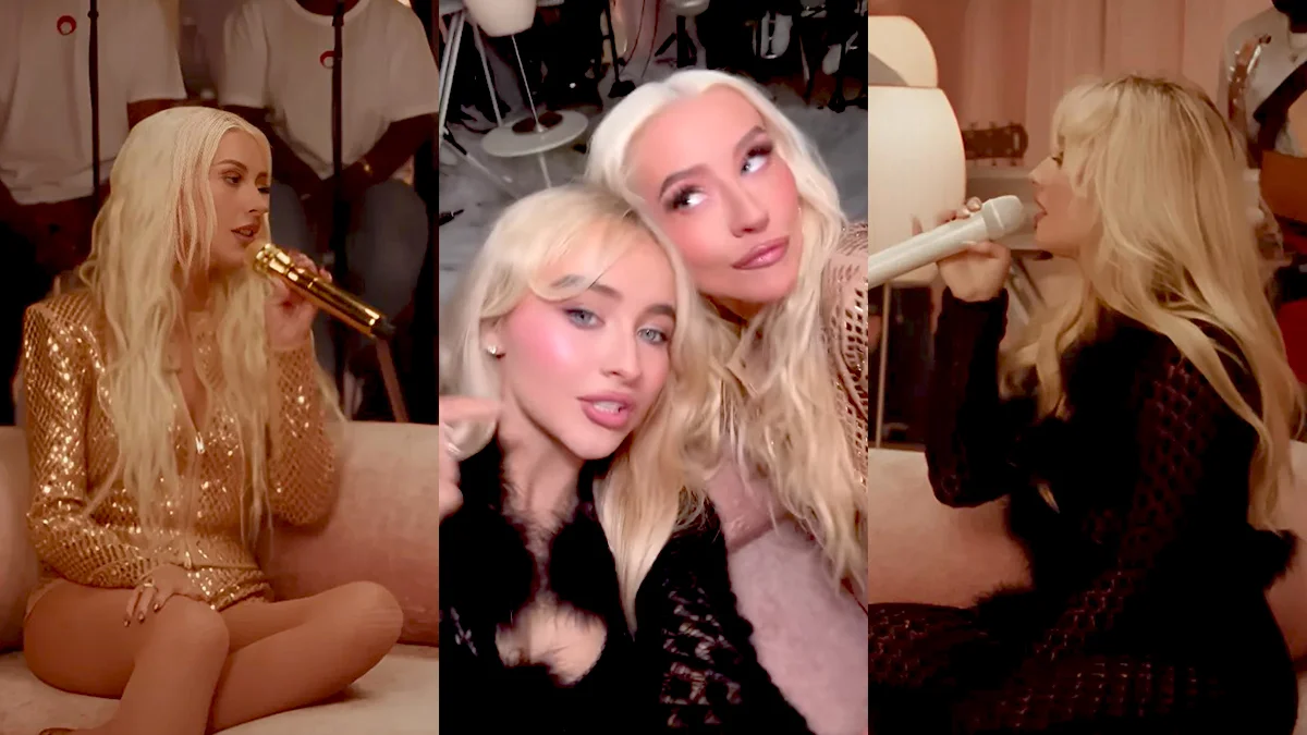 Christina Aguilera canta "What a Girl Wants" junto a Sabrina Carpenter por el 25 aniversario de su álbum debut